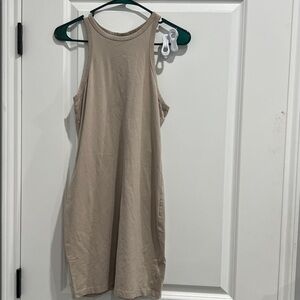 H&M Tan Sleeveless Top
